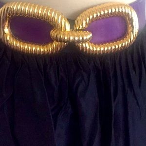 Alexis Kirk Vintage Gold Buckle Belt